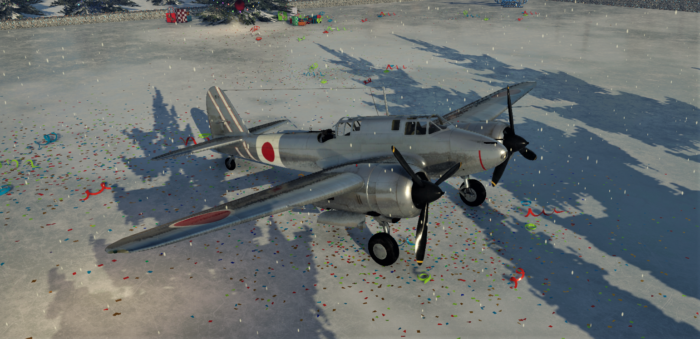 ゲームWar Thunderの大日本帝國空軍航空機 二式複座戦闘機 甲型の画像