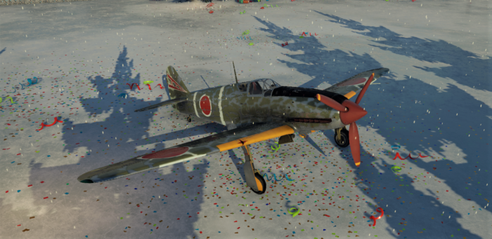 ゲームWar Thunderの大日本帝國空軍航空機 三式戦闘機一型乙の画像