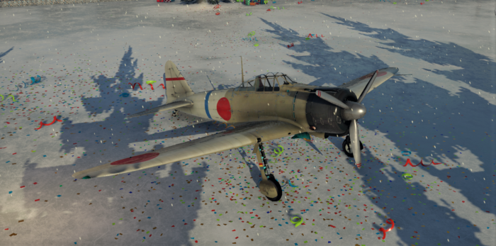 ゲームWar Thunderの大日本帝國空軍航空機 零戦一一型の画像