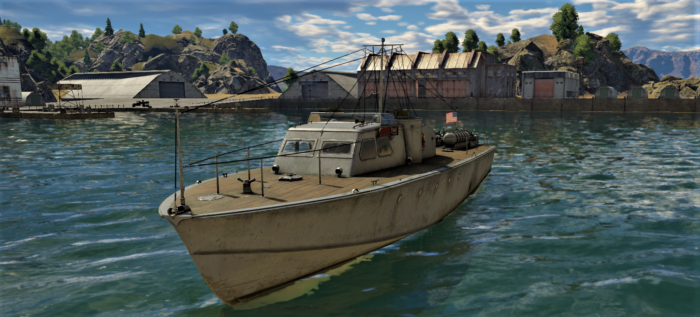 ゲームWar Thunderのアメリカ海軍軍艦 Higgins 81 ft PT-6の画像