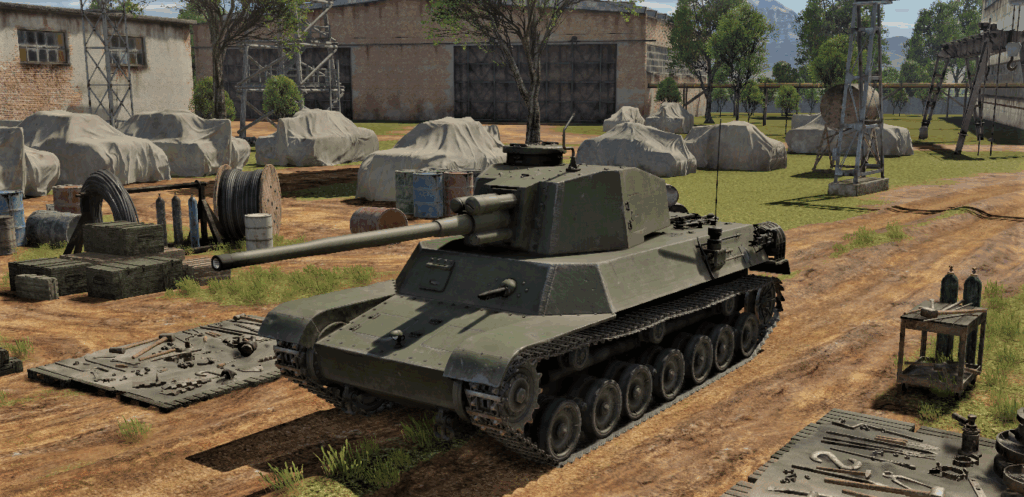 ゲームWar Thunderの大日本帝國陸軍戦車 Chi-To Lateの画像