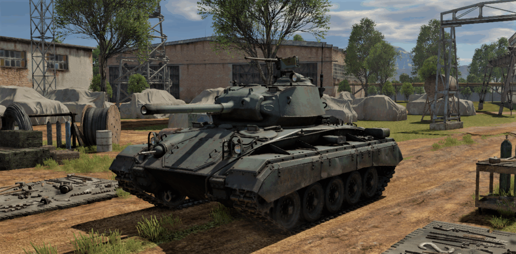 ゲームWar Thunderの大日本帝國陸軍戦車 M24の画像