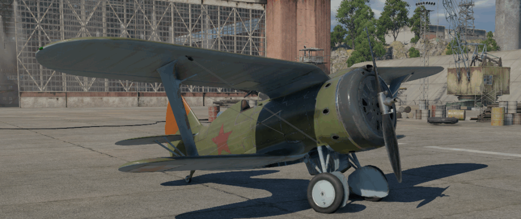 ゲームWar Thunderのソビエト連邦空軍航空機 I-153 M-62の画像