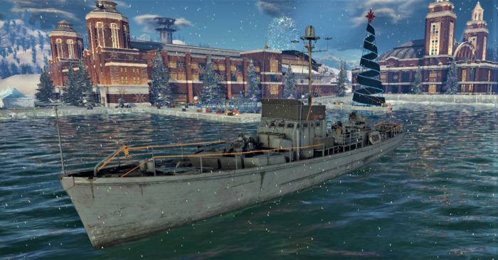 ゲームWar Thunderのアメリカ軍艦軍艦 110 ft SC-497の画像