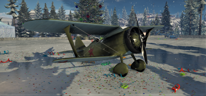 ゲームWar Thunderのソビエト連邦空軍航空機 I-15 WRの画像