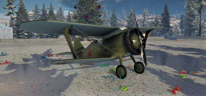 ゲームWar Thunderのソビエト連邦空軍航空機 I-15 M-22の画像